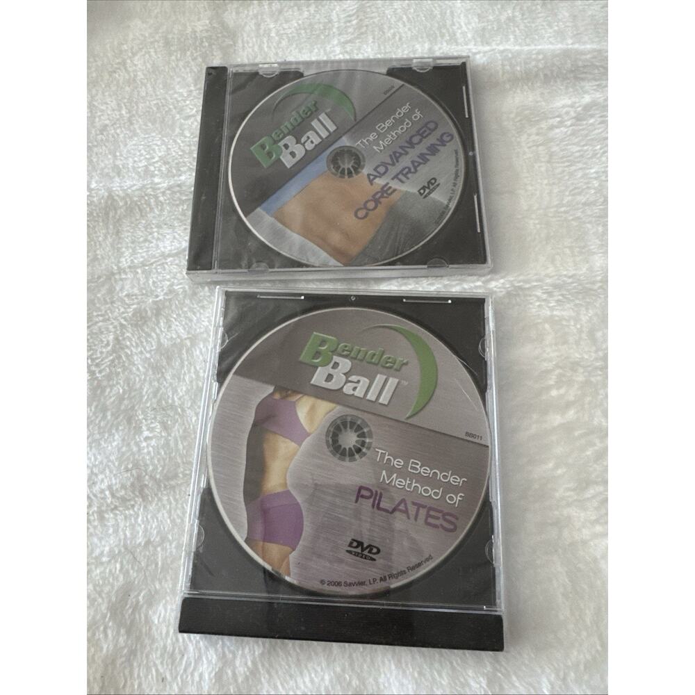 NEW Lot 2 Advanced Core Training [DVD] Bender Ball And Pilates Method Sealed